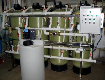 Фильтрационные установки умягчения, обезжелезивания, сорбционной и механической очистки воды